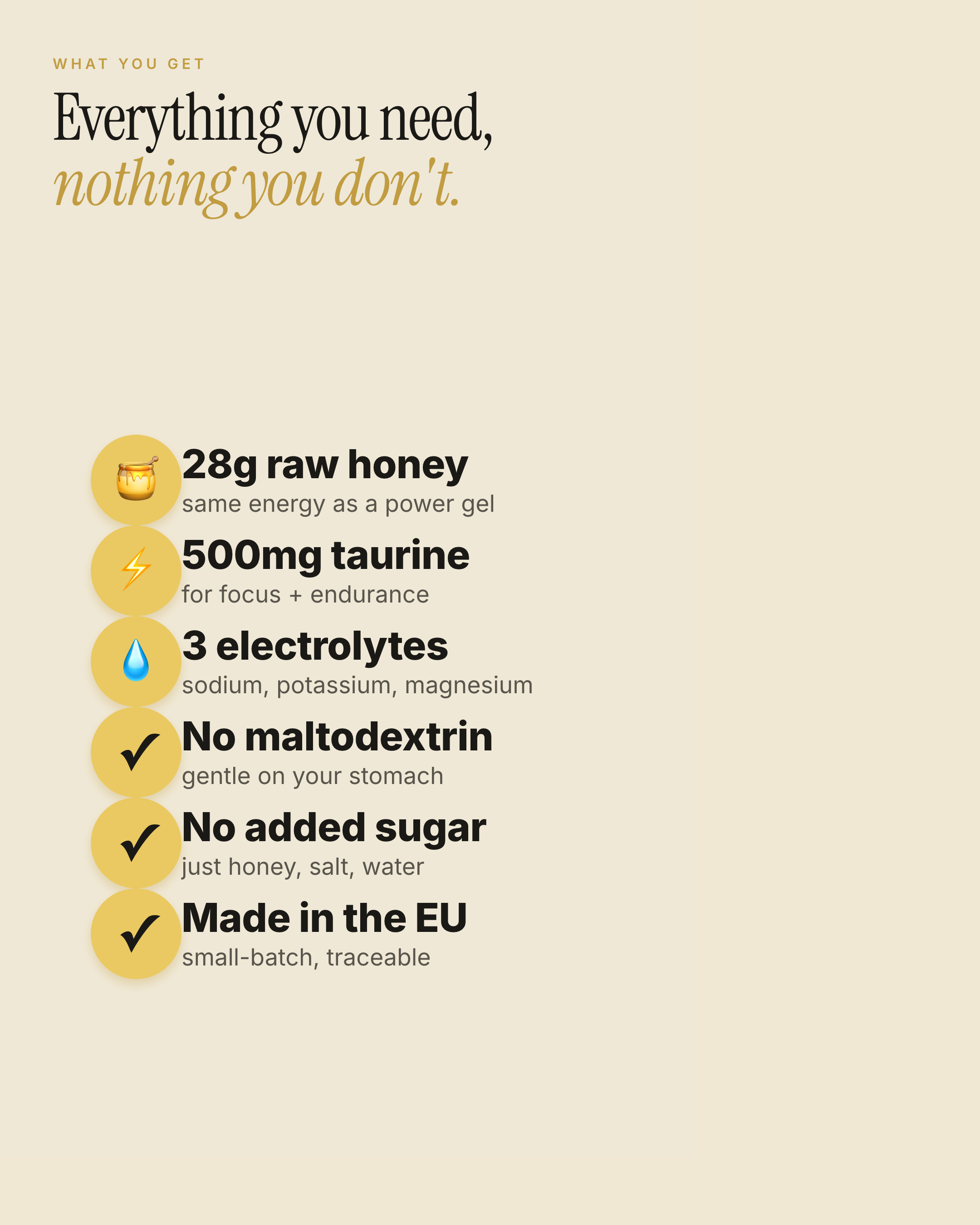 hi honey packaging and benefits